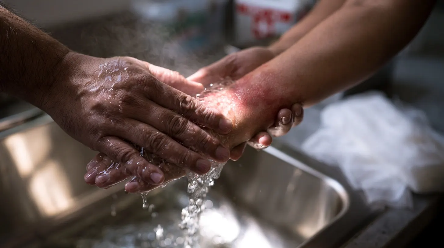 When Skin Meets Fire: First Aid Steps That Save You